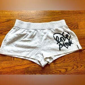 Victoria's Secret PINK grey cotton shorts